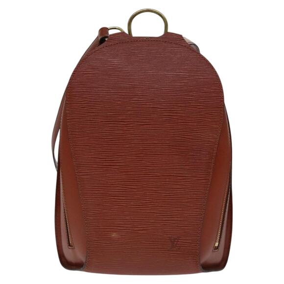 LOUIS VUITTON Epi Mabillon Backpack Brown M52233 - Picture 13 of 16